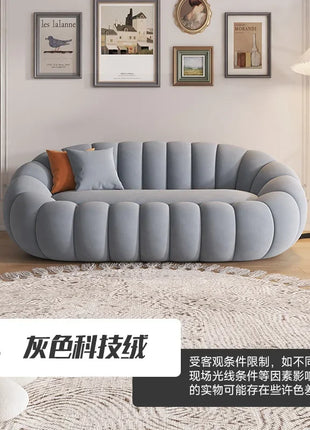 Divano Cloud Combinazione di divani in peluche con zucca Morbido e confortevole Divano moderno per soggiorno Suite Appartamento Mobili per la decorazione della casa