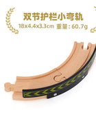 NUOVA binario ferroviario in legno tutti i tipi biforcazione biforcazione binario in legno di faggio accessori adatti per binari in legno Thomos giocattolo - riparo82