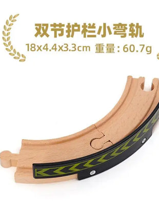 NUOVA binario ferroviario in legno tutti i tipi biforcazione biforcazione binario in legno di faggio accessori adatti per binari in legno Thomos giocattolo - riparo82