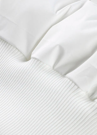 Giacca corta chic con tasca con cerniera a maniche lunghe Cappotto trapuntato con cappuccio in pelliccia sintetica da donna di moda 2025 Capispalla imbottito invernale New Lady