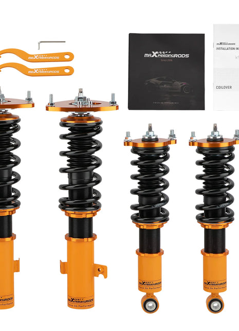 24 Click Damper ADJUSTABLE Coilovers Kit For Subaru Legacy 2005-2009 BL BP