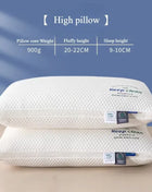 Neck Pillow Help Sleep And Protect The Neck Cervical Orthopedic Household Soybean Fiber SPA Massage Pillow For Sleeping New - Riparo82