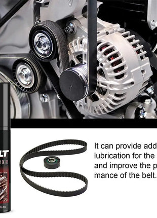 100ml Car Belt Noise Spray Prolongs Belt Life Engine Belt Silencer Spray-On Dressing Noise Lubrication Protection Silencer - Riparo82