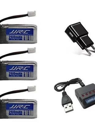 Batteria originale JJRC H36 3.7V 260mAh per E010 E011 E012 E013 Drone per Furibee F36 RC Quadcopter Parti Lipo Batteria e caricabatterie - riparo82