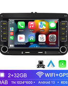2 Din Car Radio Android 13 Car Multimedia Player GPS WiFi Carplay For Volkswagen Skoda Octavia golf 5 6 touran passat polo Jetta - Riparo82