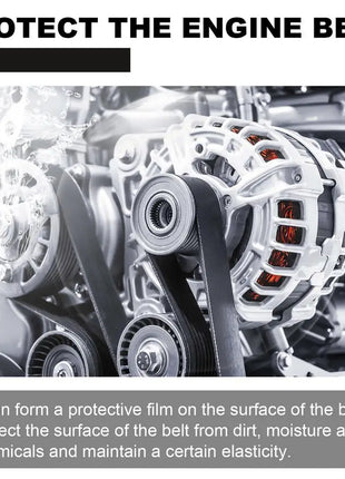 Belt Noise Spray 100ml Belt Noise Lubrication Protection Spray Spray-On Dressing Noise Lubrication Protection Friction Reducer - Riparo82