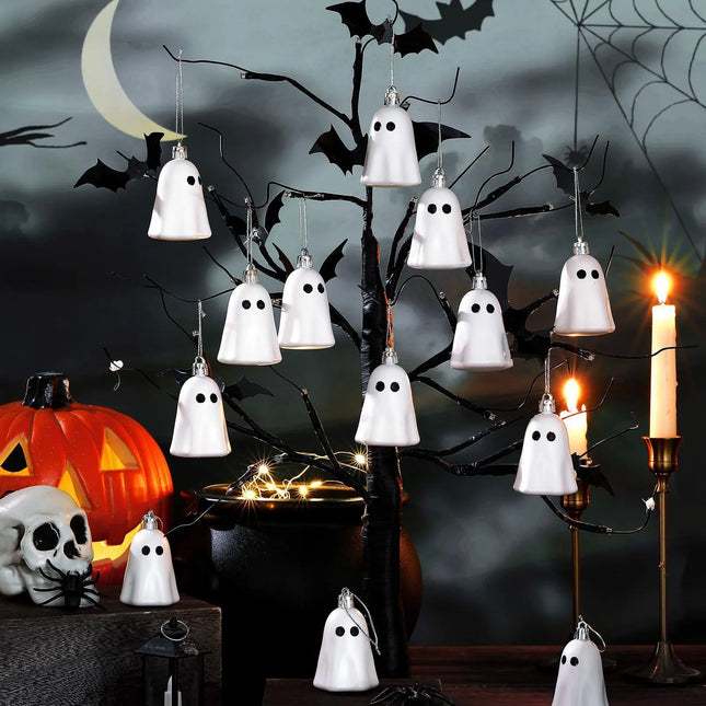 Halloween Hanging Ornaments Ghost Halloween Decoration Halloween Tree Decorations Ornaments Plastic Party Christmas Tree Decor