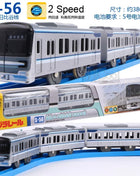 TAKARA TOMY Pule Road Metro bus treno elettrico giocattolo, modello di auto di simulazione in miniatura con albero di compressione in lega, decorazione per adulti - riparo82
