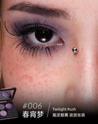 Kaleidos Glitter Eyeshadow Makeup Palette 4Colorful High Pigmented Shimmer Glitter Eye Shadow Make Up Pallet Gift Set