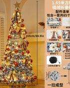 1.5M-2.25M Albero di Natale Allungabile PVC Floccato Albero di Natale Premium Denso Pino Artificiale Salvaspazio Pieghevole Ornamenti natalizi