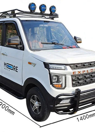 S Gear New Energy 4 Wheel Electric Vehicle with Top Shelf 1500W Adult Off-road Jeep 100h Foldable Seat Factory Supply Wholesale - Riparo82