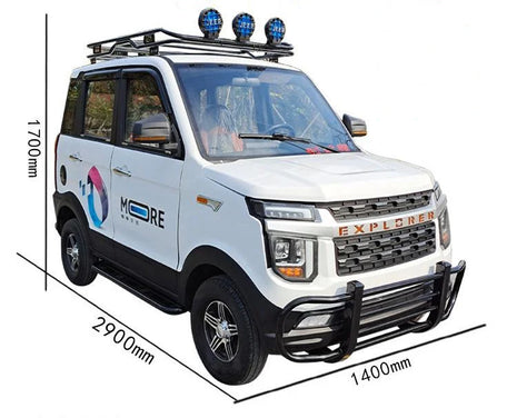 S Gear New Energy 4 Wheel Electric Vehicle with Top Shelf 1500W Adult Off-road Jeep 100h Foldable Seat Factory Supply Wholesale - Riparo82