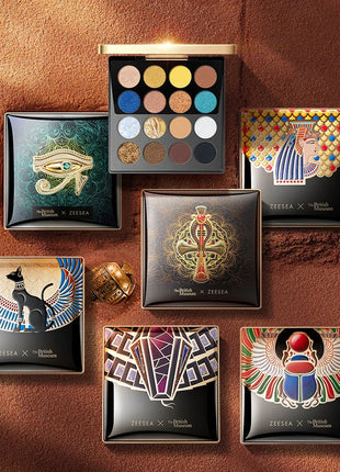 ZEESEA Maya 16 Color Eyeshadow Palette Eye Shadow Delicate Matte Pearl Glow Shimmer Eyeshadow Paletten Eye Makeup Beauty - Riparo82