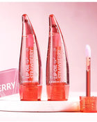 Natural Moisturizing lipstick Moisturizes and softens the water feeling, transparent and nude, easy to apply lip oil - Riparo82