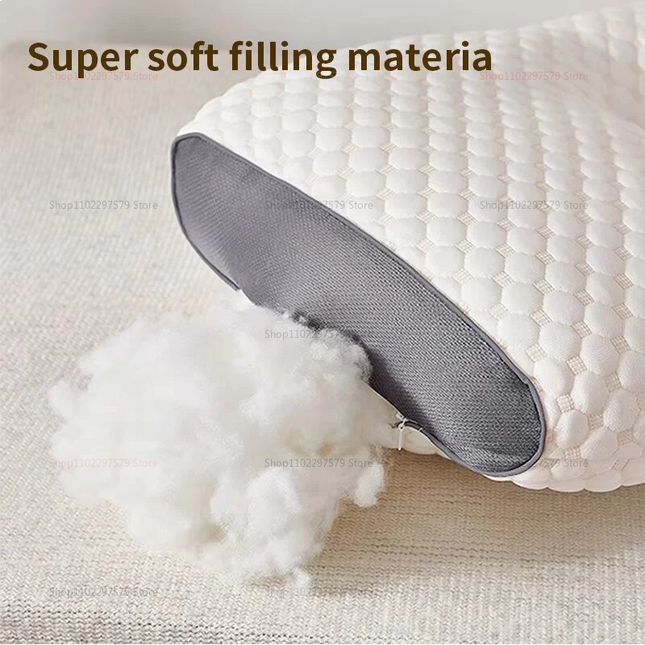 Cervical Orthopedic Neck Pillow Help Sleep And Protect The Pillow Neck Household Soybean Fiber SPA Massage Pillow For Sleeping