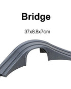 Tutti i tipi di binari del treno in legno Accessori Binari ferroviari in legno di faggio Ponte in legno Tunnel adatto per binari in legno Giocattoli per bambini - riparo82