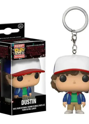 Funko Pop Pocket Pop Portachiavi Stranger Things Undici Robin Barb Steve Dustin Portachiavi Catena Modello Giocattolo Adulti Bambini Regalo Giocattoli