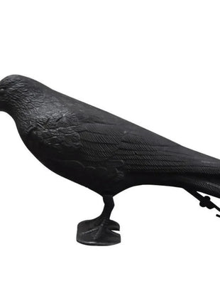 Decoracion Jardin ExteriorSimulation Black Crow Raven Bird Repellent Pest Control Pigeon Repellent Garden Decoration Outdoor