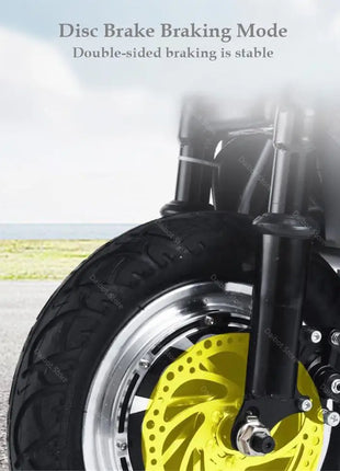 3 Wheel Mini Electric Adult Tricycle For 2 Person 500W Electric Scooter For Old People With Cargo Basket/USB/Fashion Lamp 35KM/H - Riparo82