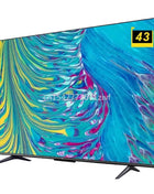 Factory Price 43 Inches Frameless Smart TV 110-240v 50/60Hz LCD Screen FHD 32  43 50  Smart TV - Riparo82