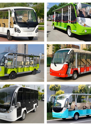 New solar power factory customized electric sightseeing tour bus, park, amusement park, airport and scenic area shuttle bus - Riparo82