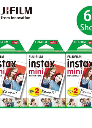 Fujifilm Instax Mini Pellicola Bordo Bianco 10 20 40 60 80 100 Fogli Per FUJI Macchina Fotografica Istantanea Mini 12/11 Mini 9 8 7s 70 EVO Link