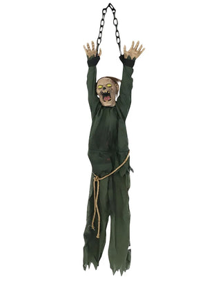 Halloween Creative Hanging Mummy Decoration Horror Skull Ornaments Spooky For Outdoor Yard Haunted House Party Prop - Riparo82