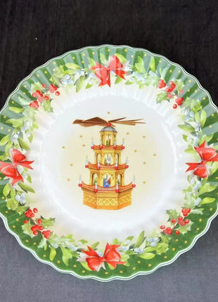 Vendita calda tedesca V Bao Stoviglie Natale Piatto da pranzo europeo Piatto da insalata Ciotola per zuppa - riparo82