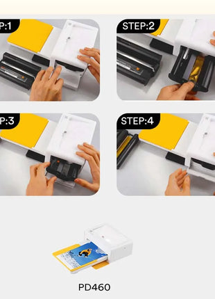 Kodak 2/3/4 pollici Carta Fotografica Stampante Carta Fotografica Per C210R/C300R/PD460 Stampante Minishot Stampante Del Telefono Mobile Nastro Speciale