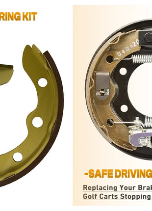 Ganascia freno (set di 4) per Club Car dal 1995 in poi DS e carrello da golf precedente OEM # 1018232 -01 101823201