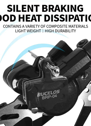 BUCKLOS Pastiglie freno a disco in resina per SRAM AVID Pastiglie freno idrauliche resistenti all'usura Pastiglie freno MTB per parti ciclistiche DB3 DB5 ELIXIR