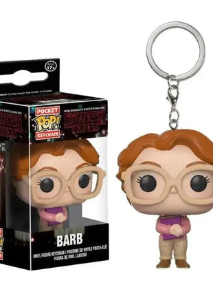 Funko Pop Pocket Pop Portachiavi Stranger Things Undici Robin Barb Steve Dustin Portachiavi Catena Modello Giocattolo Adulti Bambini Regalo Giocattoli