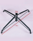 Base per supporto per albero di Natale in metallo Robusta base rotante per albero di Natale artificiale Gambe per supporto per albero di Natale - riparo82