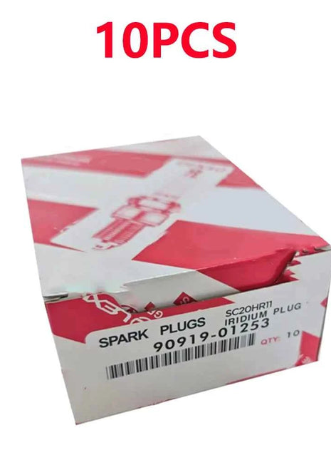 new 4/10pcs 90919-01253 SC20HR-11 Spark Plug For Toyota Corolla Prius Scion Lexus 9091901253 SC20HR 11 90919 01253