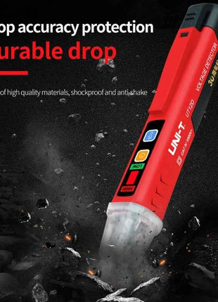 UNI-T AC Voltage Detector UT12D Non Contact Voltage Tester 24V-1000V Contactless Electric Tester Pen Power Sensor LED