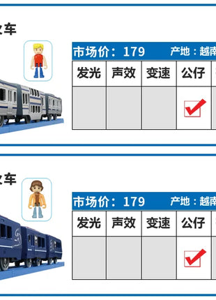 TAKARA TOMY Pule Road Road S serie treno a motore ferroviario ad alta velocità Shinkansen treno elettrico giocattolo per ragazzi, regalo di festa per bambini - riparo82