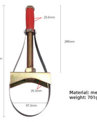 Strumento per la rimozione del filtro dell'olio Chiave per cinghia Strumento manuale Diametro regolabile Chiave per cinghia in acciaio Diametro automatico per auto moto