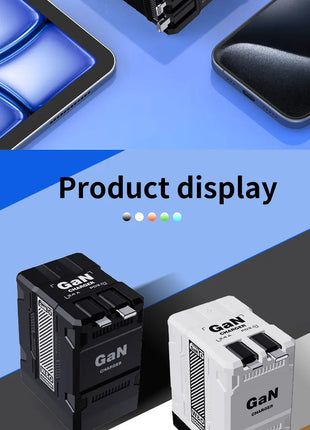 GaN 20W Fast charging PD3.0 Charger Type C lighting For iPhone 12 13 Samsung Huawei Xiaomi Mobile Phone EU/US Plug Wall Charger - Riparo82