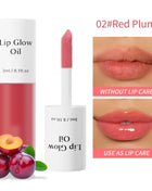 Lip Glaze Lip Oil Moisturizing Shiny Lipgloss Long lasting Makeup Lip Tint Lips Moisturizer Jelly Lipstick Oil Moisturizing Balm - Riparo82