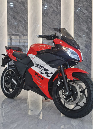 Luyuan DP Electric Motorcycle 72V Electric Motorcycles 3000w Cheap Electric Cruiser Motorcycles - Riparo82