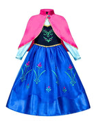 Abito Elsa per ragazze Costume Elsa Regina delle nevi Anna Abito Cosplay Festa di compleanno Bambini Carnevale Ragazza Costume di Halloween