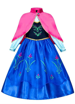Abito Elsa per ragazze Costume Elsa Regina delle nevi Anna Abito Cosplay Festa di compleanno Bambini Carnevale Ragazza Costume di Halloween