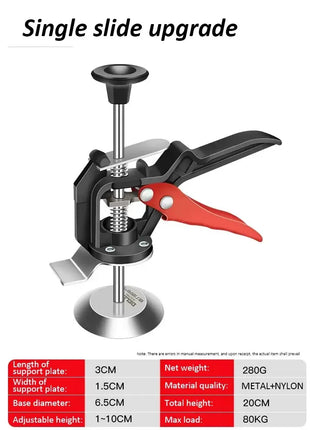DELIXI ELECTRIC Jack-up Device One-column Tile Height Regulator Height Elevator Tile Tile Elevation Locator Crowbar Tools - Riparo82