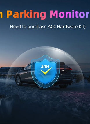 10.26" 4K Dash Cam Carplay Android Auto GPS 5G WIFI FM BT Car Dvr 350 ° Rotation Dual Lens Dashcam Truck Camera Drive Recorder - Riparo82