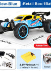 yellow rc car