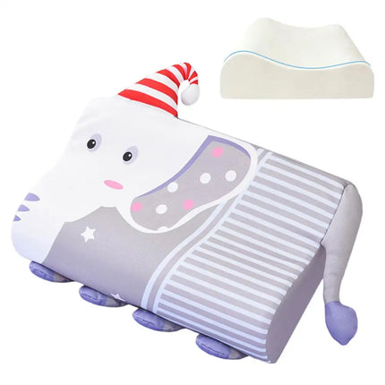 Toddler Pillows for Sleeping Comfortable Neck Support Breathable Skin-Friendly Travel Cushion for Kids Small Pillow for Nap Time