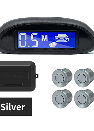 Hippcron Parking Sensor For Car With Auto Parktronic Reverse LED Monitor 4 Sensors Radar Detector System Backlight Display - Riparo82