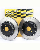 Dicase cappello centrale anteriore e disco freno posteriore staffa in alluminio 355*28mm per bmw e92