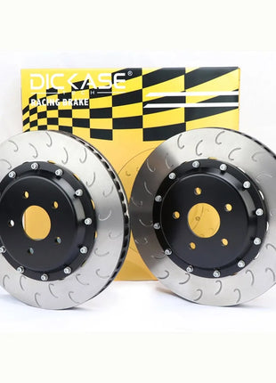 Dicase cappello centrale anteriore e disco freno posteriore staffa in alluminio 355*28mm per bmw e92