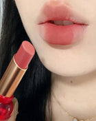 Matte Velvet Lipstick Cute Gourd Shape Easy To Wear Solid Lip Gloss Waterproof Non-stick Cup Lip Tint Korea Makeup Cosmetics - Riparo82